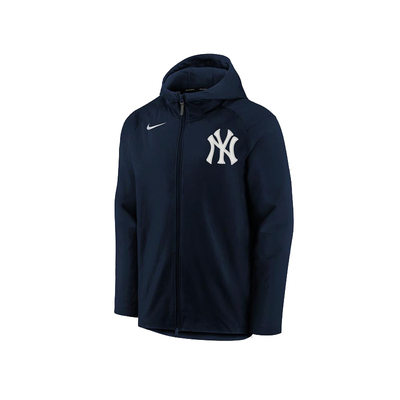 NikeMLB洋基队拉链外套抓绒卫衣