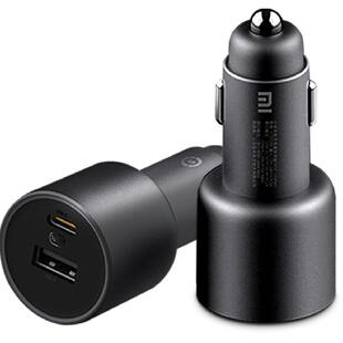 小米车载充电器快充版1A1C 100W苹果安卓闪充通用多功能智能车充