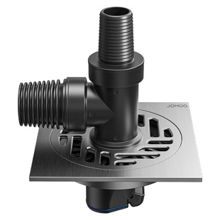 九牧卫浴枪灰洗衣机地漏防臭卫生间防虫臭家用浴室大排量防返水