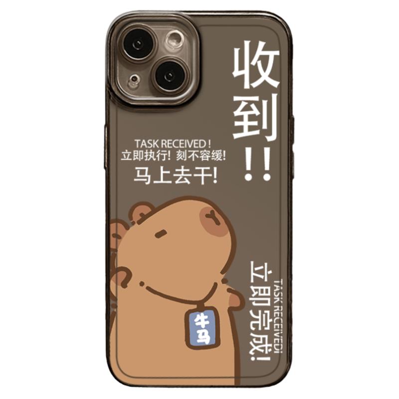 适用一加ace5pro又我手机壳iqoo13卡皮巴拉3v竞速版1+12打工人11纯牛马z9turbo套neo8/7x/6se/2/t/s/10r男4女