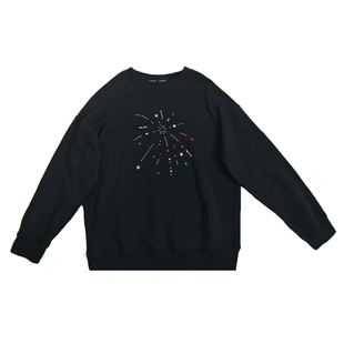 女大童卫衣【绽放的烟花】青少年2026春装新款新年时髦休闲上衣潮