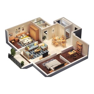 装修设计效果图出图室内家装房子户型房屋客厅图纸制作代画设计图