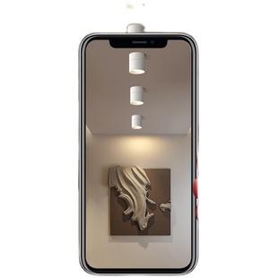 可调角度led筒灯射灯明装可折叠免开孔桶灯客厅背景墙玄关天花灯