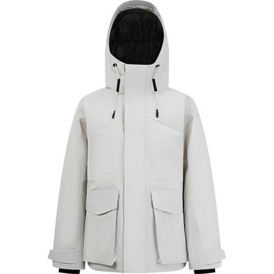 本来BENLAI女士防泼水防风90绒加厚工装羽绒服25冬新款BNM150016