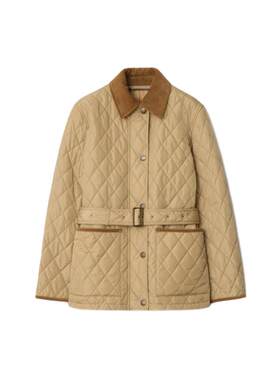 绗缝尼龙夹克BURBERRY