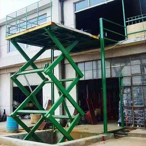 厂家供应剪叉式升降机仓库用液压升降货梯大吨位装卸剪叉式平台