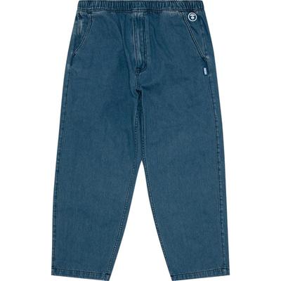 Aape水洗牛仔潮流简约休闲长裤