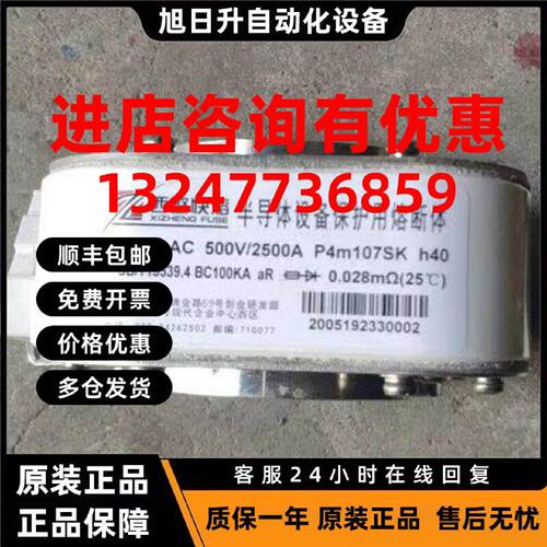 议价西整快熔 西整 RS8 AC 500V/2000A P4m107SK h40 BC100KA