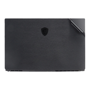 微星绝影GS76黑色拉丝外壳贴膜GS75/GS66/GS65黑色磨砂机身保护贴黑碳纤维保护膜GE76/微星 GS63贴纸