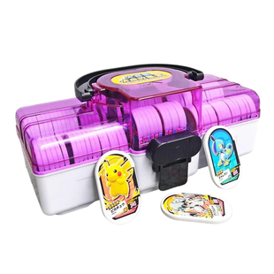 适用宝可梦明耀之星收纳盒卡牌保护膜卡册街机Mezastar Pokemon