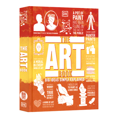 DK The Art Book Big Ideas Simply Explained 大概念 简单解读 艺术百科图解读物 人类的思想百科丛书系列 英文原版进口图书