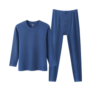 三枪朵绒棉保暖内衣女套装抗菌防螨消臭纯棉加绒秋衣秋裤男士新品