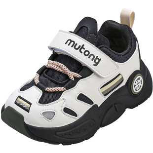 牧童宝宝运动鞋男童秋冬软底休闲鞋机能鞋女童小童幼儿园宝宝鞋子