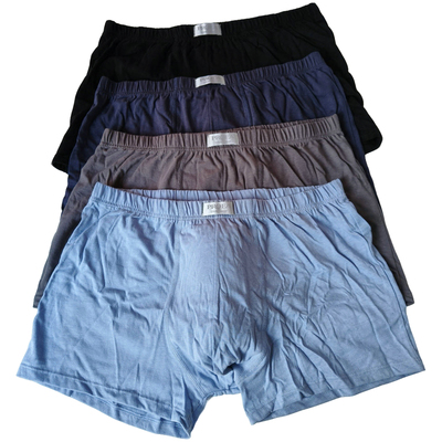 男四角内裤100%纯棉抗菌透气中腰