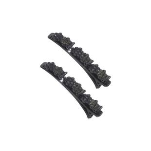 网红编发发夹刘海夹前额侧边发卡女鸭嘴夹碎发整理神器夹子头饰