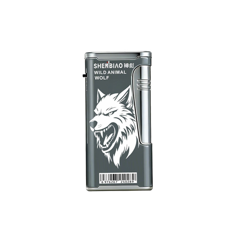 蓝焰直冲防风打火机定制款