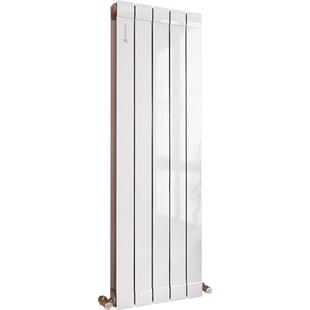 鲁本斯横立板式铜铝复合暖气片家用水暖散换热器片小背篓集中供热