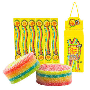 阿尔卑斯珍宝珠酸条32条长舌头糖果酸酸软糖奖励学生童年儿童零食