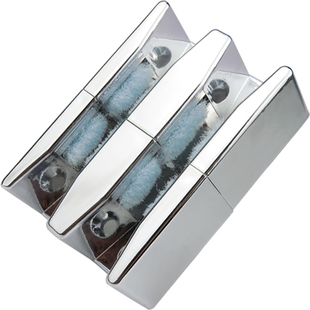 淋浴房防撞胶块定位滑块止摆器 浴室卫生间玻璃移门轨道五金配件