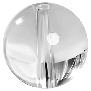 天然白水晶珠子散珠全净体diy佛珠108颗念珠手持串珠手链配珠配件