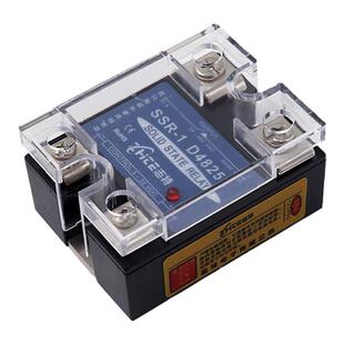 志特单相小型固态继电器25A24V220V12V直流控交流SSR-1D4825AC-DC