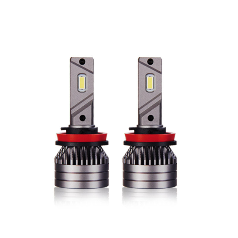 汽车led大灯LED灯泡D1/2/3/4S改装疝气强光远近光H4H7H1 9005H11