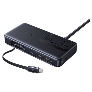 【官方协议授权】倍思67W五合一超薄桌面充电站氮化镓充电器插座适用华为66W小米苹果17手机笔记本平板