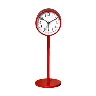 闹钟简约北欧风格学生用静音床头钟表创意个性台钟桌面摆件小座钟