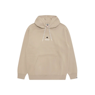 Aape旗舰店男装秋冬扑克徽章字母印花休闲连帽卫衣C351XXP