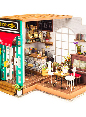 凯西花房diy小屋模型山姆书店