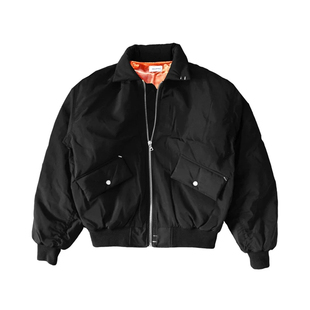 Askyurself加厚棉服空军飞行夹克FOG高街休闲宽松网红款棒球外套