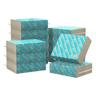 【商用/可开发票】斑布抽纸加大加厚本色200抽20包商务擦手纸纸巾