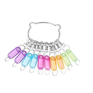 钥匙收纳圈环钥匙扣钥匙盘带标记牌钥匙牌钥匙串管理分类收纳神器