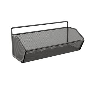 厨房置物架墙上免打孔多功能大葱姜蒜收纳筐双层悬挂架蔬菜调料架