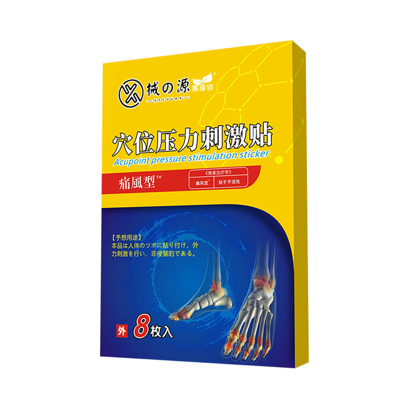 痛风贴降尿酸溶石去结晶日本进口膏药贴（器械）