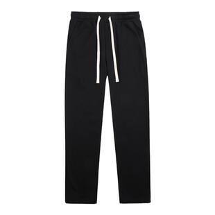 BurnBro美式高街裤子男百搭运动卫裤情侣宽松休闲直筒微喇长裤子