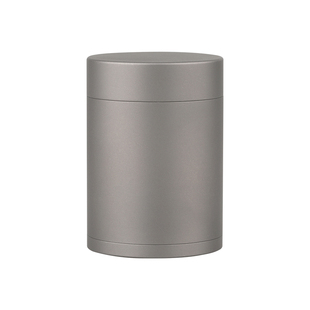 便携式药盒分装茶叶罐密封罐纯钛旅行茶叶盒随身储存罐空罐钛合金