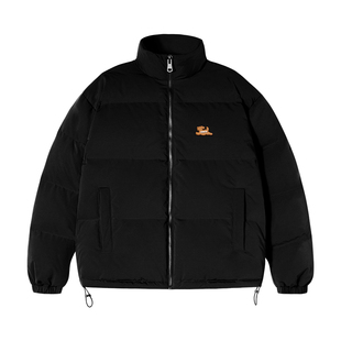 PSO Brand 可爱小狗防泼水面料90绒子含量白鸭绒羽绒服外套男冬季