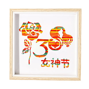 马年春节新年竹编画手工diy材料包国潮非遗文创团建暖场亲子2026