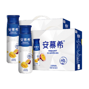 【年货礼盒】伊利安慕希高端酸奶芒果百香果味230g*10瓶*2箱/整箱