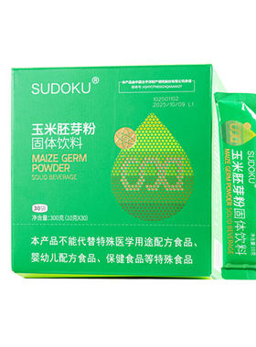SUDOKU玉米胚芽复合麦片30袋