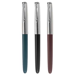 永生3410老款经典钢笔旋转吸墨通用墨囊暗尖包尖钢笔经典复古成人练字专用钢笔学生作业特细钢笔