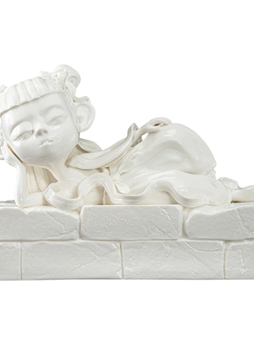 哪吒卡通摆件家居客厅玄关电视柜