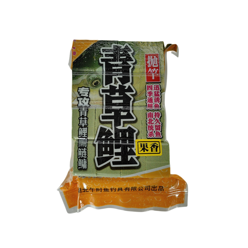 午时鱼方块饵腥臭酸臭抛竿青草鳊鲢鳙大头鱼花白鲢翻板钩鱼饵饼
