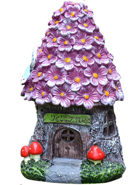 树脂太阳能装饰灯花园庭院摆件