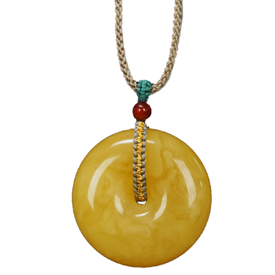 福品缘新品小号蜜蜡平安扣