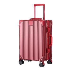 ELLE行李箱女铝框旅行箱登机箱