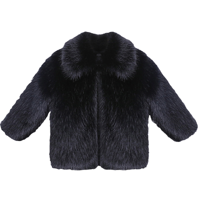 男宝宝加厚毛绒保暖冬季貂皮外套