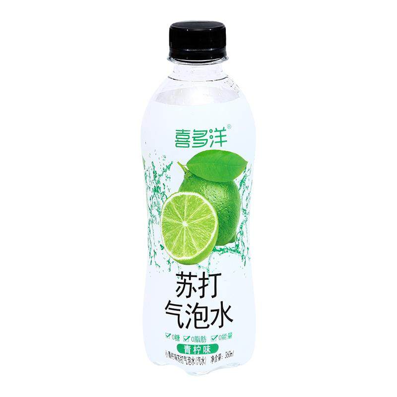 苏打气泡水360ml*24瓶多口味混合