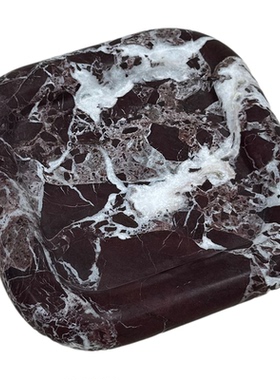 天然大理石托盘高级感轻奢首饰